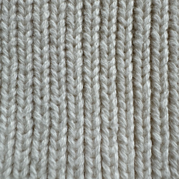 Vintage Old Navy Women's White Cream Sleeveless Open Front Knit Crop Vest XS - Picture 8 of 8